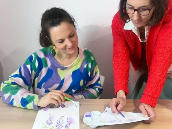 Watercolor workshop in Lyon 1st