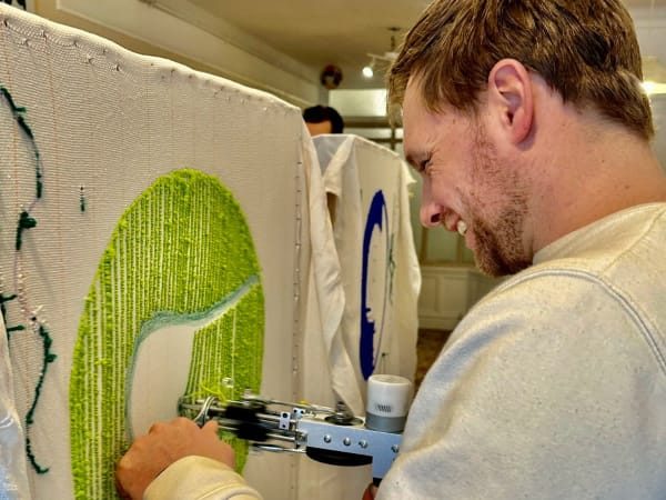 Tufting workshop in Lyon 2nd district