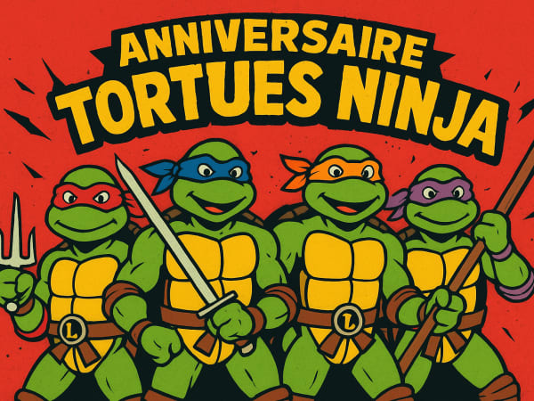 Anniversaire Tortues Ninja  4-15 ans à domicile en IDF