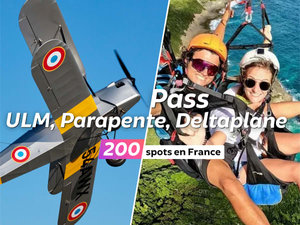 Pass ULM, Parapente, Deltaplane | +200 spots en France