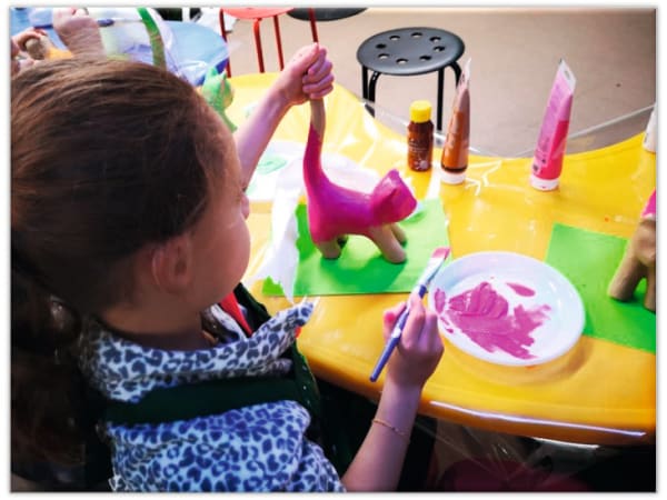 Atelier enfant animal à customiser chez Truffaut Herblay