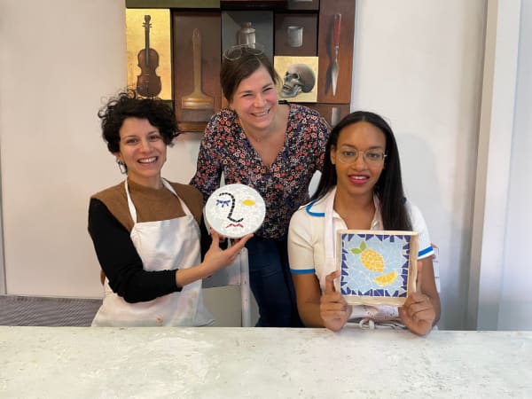 Atelier initiation à la mosaïque à Paris 14ème