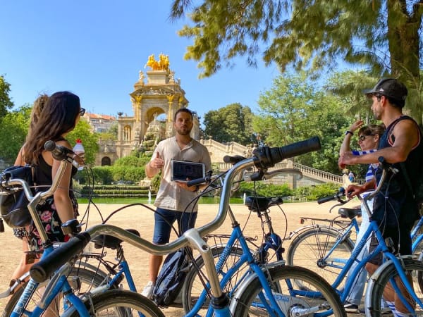 Visite guidée de Barcelone à vélo 