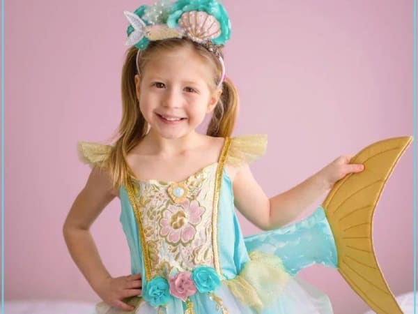 Anniversaire Sirène 3-8 ans à domicile en Ile-de-France