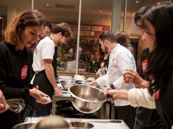 Team Building Atelier de cuisine à Paris 15ème