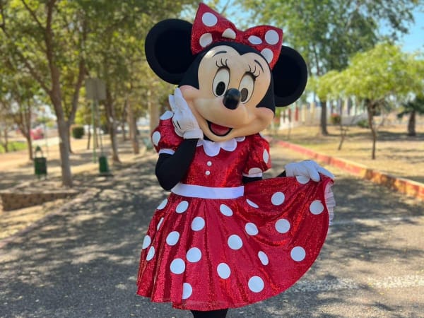 Intervention de Mascotte Minnie en Ile-de-France