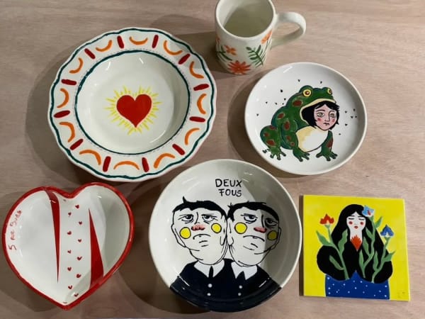 Atelier peinture sur céramique à Paris 13ème