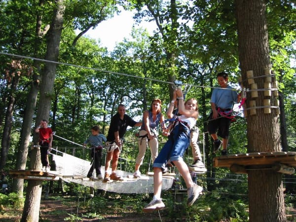Anniversaire Accrobranche à Tournai (Belgique), proche de Lille