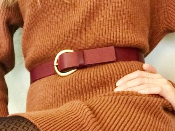 Leather belt workshop in Paris 14th arrondissement