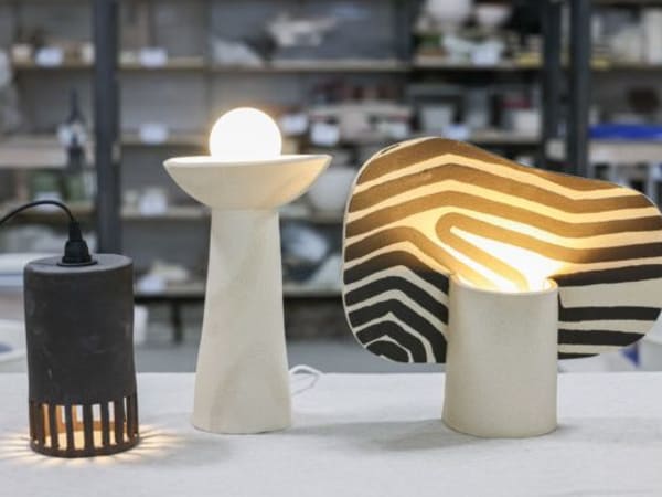 Atelier création d'un abat-jour en céramique à Paris 8ème