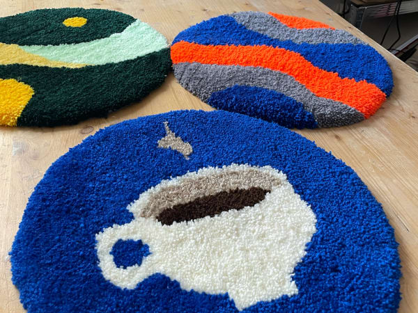 Atelier création de tapis en Tufting à Lyon 7ème
