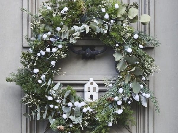 Atelier végétal, Création couronne de porte, Truffaut Herblay