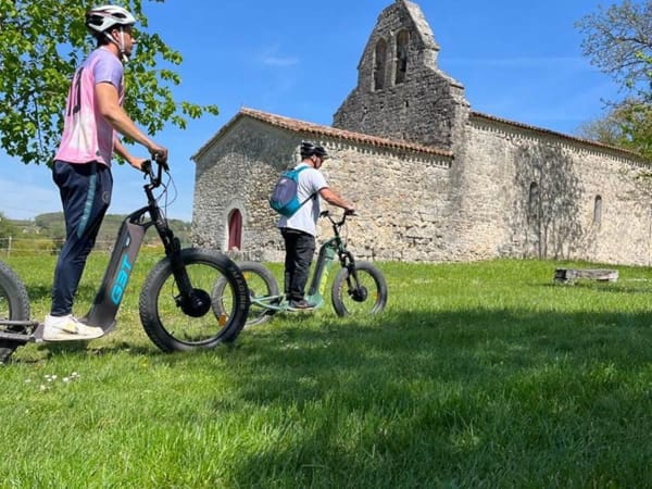 Visite guidée 29 km trottinette électrique à Casteljaloux (47)