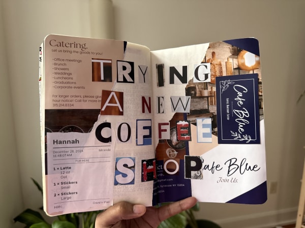 Taller "Junk Journal" en el distrito 17 de París