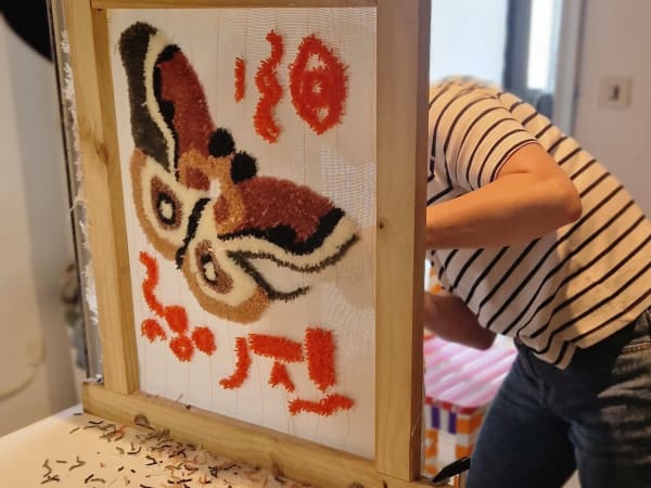 Atelier création de tapis en Tufting de A à Z à Dijon (21)