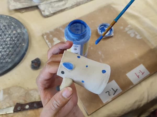 Atelier peinture sur céramique à Lansargues (34)