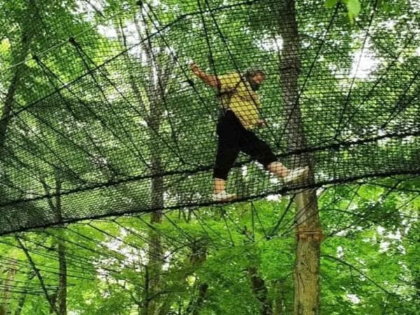 Parc filet et accrobranche à Bougival (78)