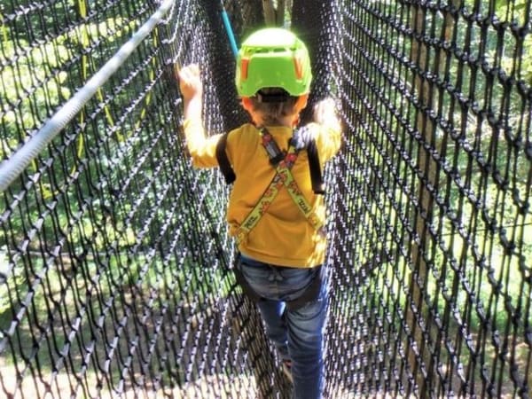 Anniversaire Accrobranche à Chazelles-sur-Lavieu (42)