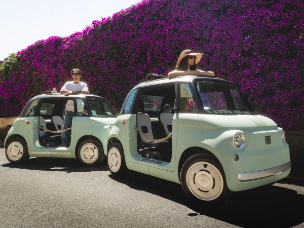 Balade guidée en topolino électrique à Nice (06)