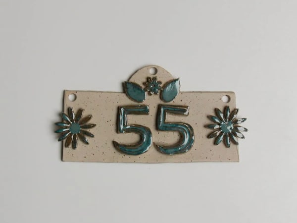 Atelier Céramique créez une plaque de porte à Annoeullin (59)