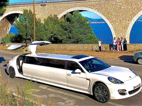 Limousine ride on the Côte d'Azur