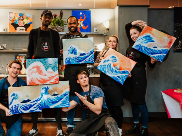 Team Building Apéro et Peinture