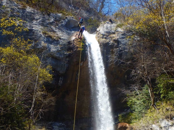 Canyoning au Canyon de l’Alloix (38)