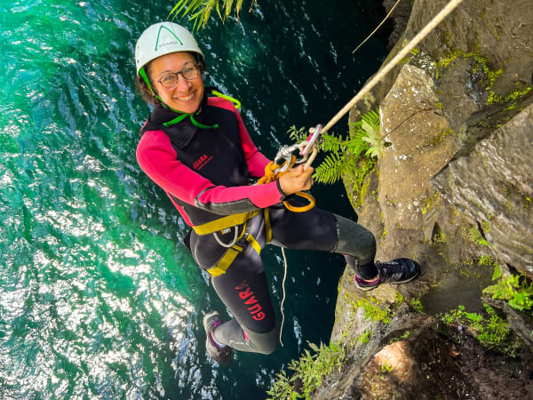 Canyoning sur la rivière Langevin à Saint Joseph (97)
