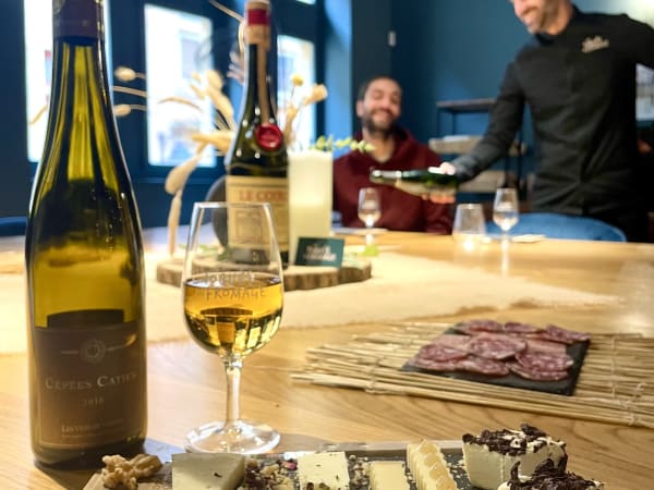Taller de degustación de quesos y vinos en el distrito 1 de Lyon