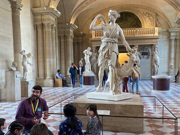 Visite guidée ados au Louvre à Paris
