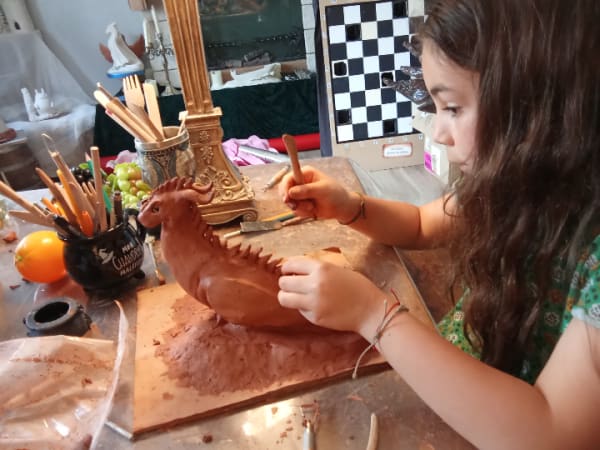 Anniversaire sculpture "Les royaumes de feu" à Palaiseau (91)