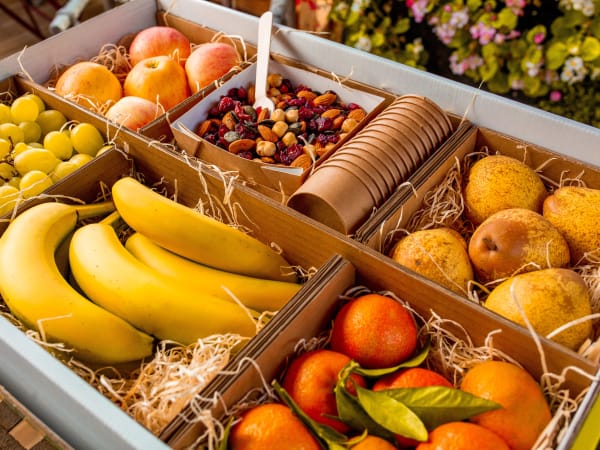 Box de fruits frais