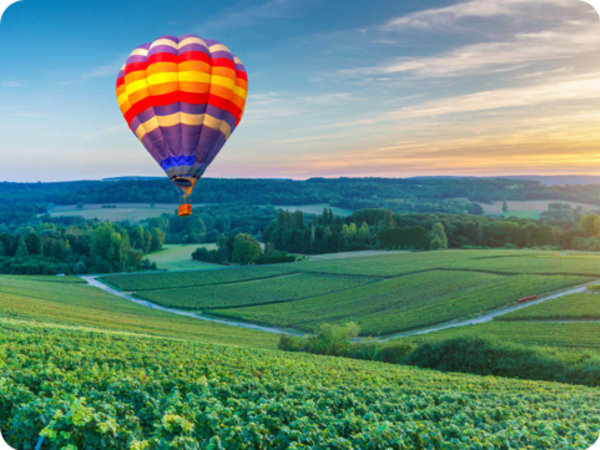 Vol en montgolfière