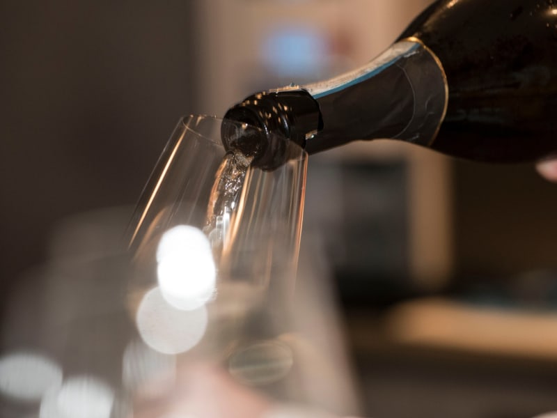 Dégustation de Champagne