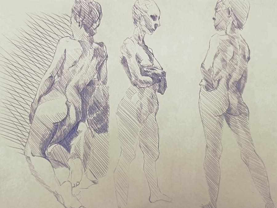 Atelier Dessin de Modèle Vivant à Paris 5ème