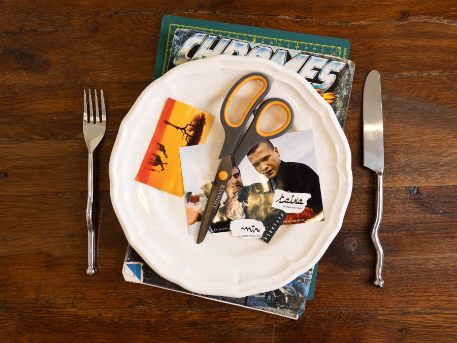 Atelier collage à Paris 11ème