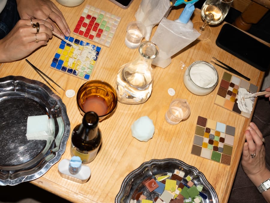 Atelier mosaïque à Paris 11ème