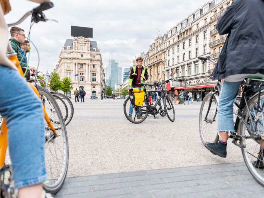 Team building découverte de Bruxelles à vélo