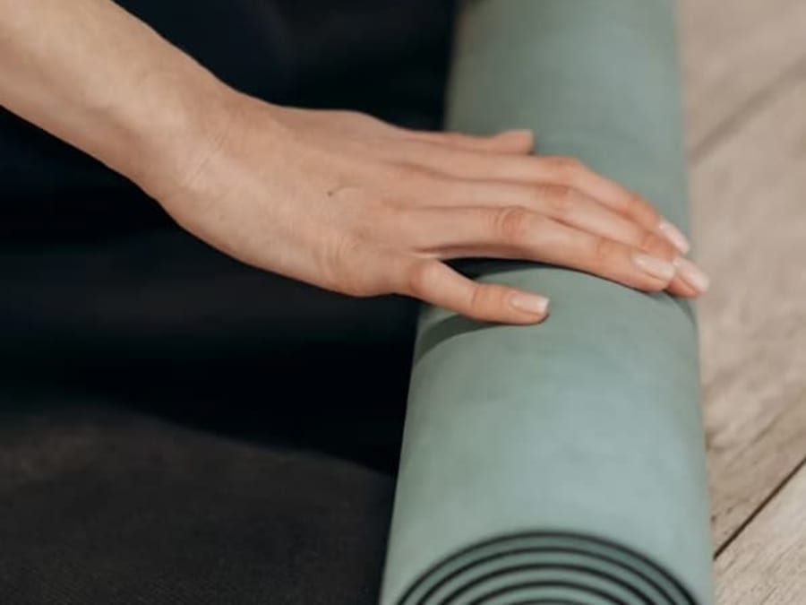Puppy Yoga im 8. Arrondissement von Lyon