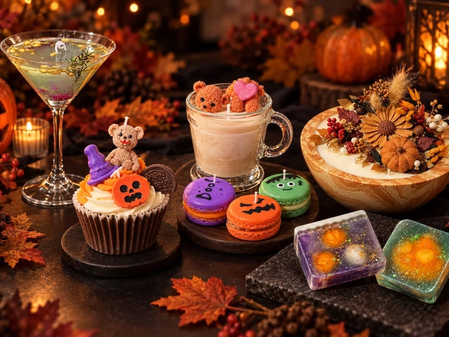 Oficina de velas e sabonetes de Halloween em Lagny-sur-Marne (77)