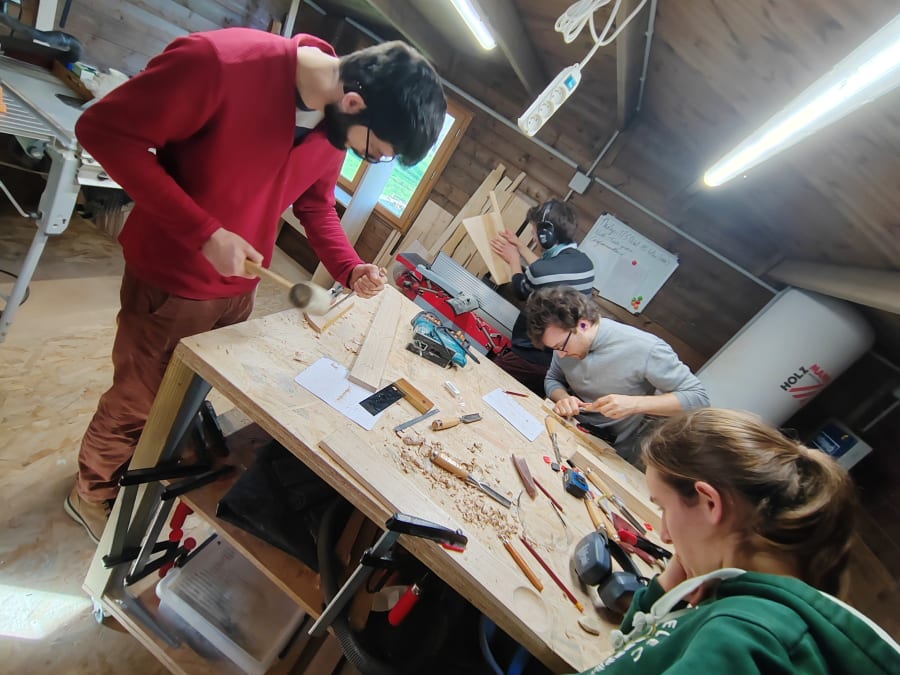 Atelier Bois spécial EVG / EVJF à Pennedepie (14)