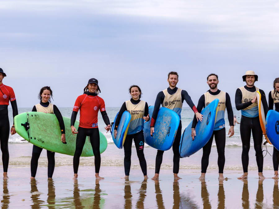 Cursos de surf en Capbreton (40)