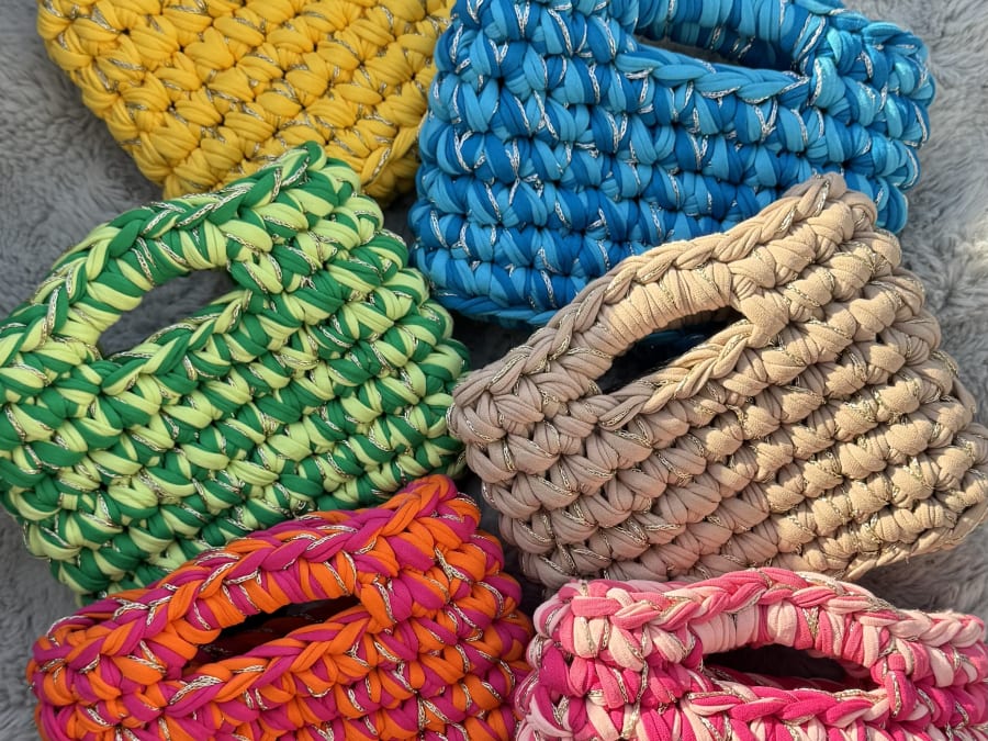 Atelier crochet création d'un sac à main personnalisé à Toulon (83)