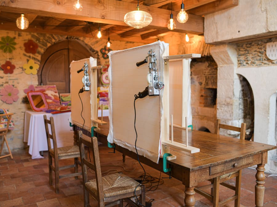 Tufting-Werkstatt in Rouez (72)