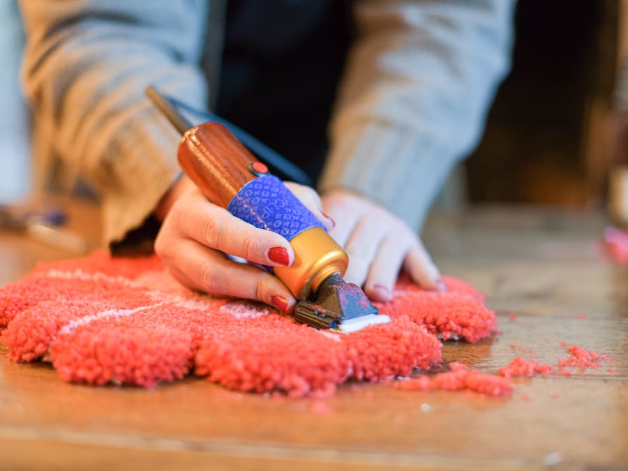 Tufting-Werkstatt in Rouez (72)