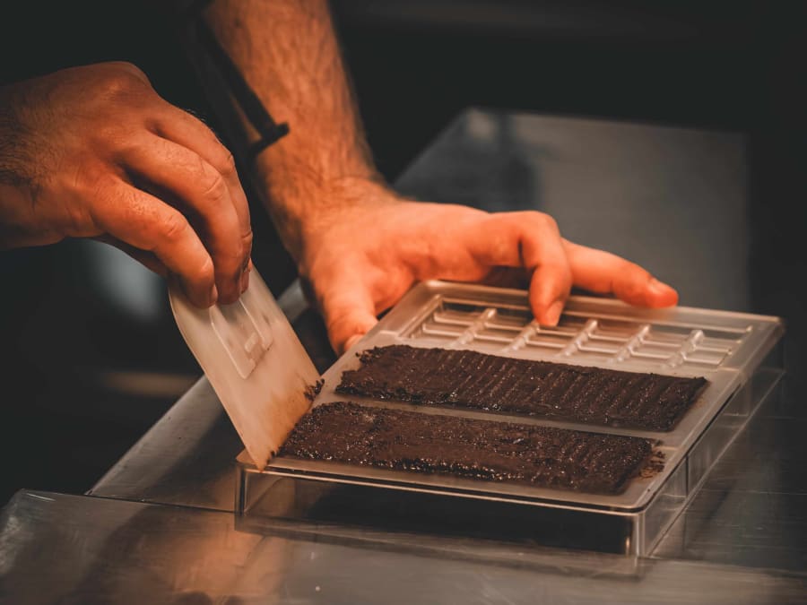 Workshop voor kinderen: chocoladereep maken in Nantes (44)