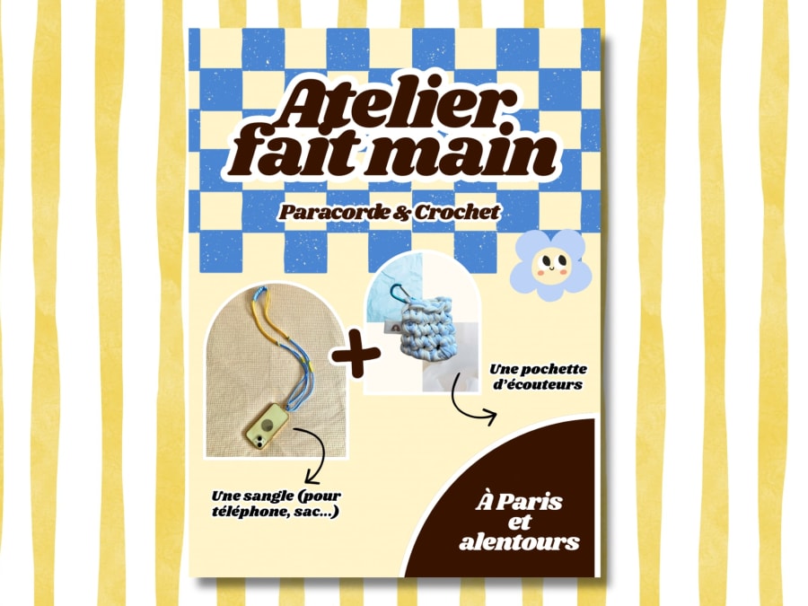 Häkel- und Paracord-Workshop in Paris oder Boulogne-Billancourt
