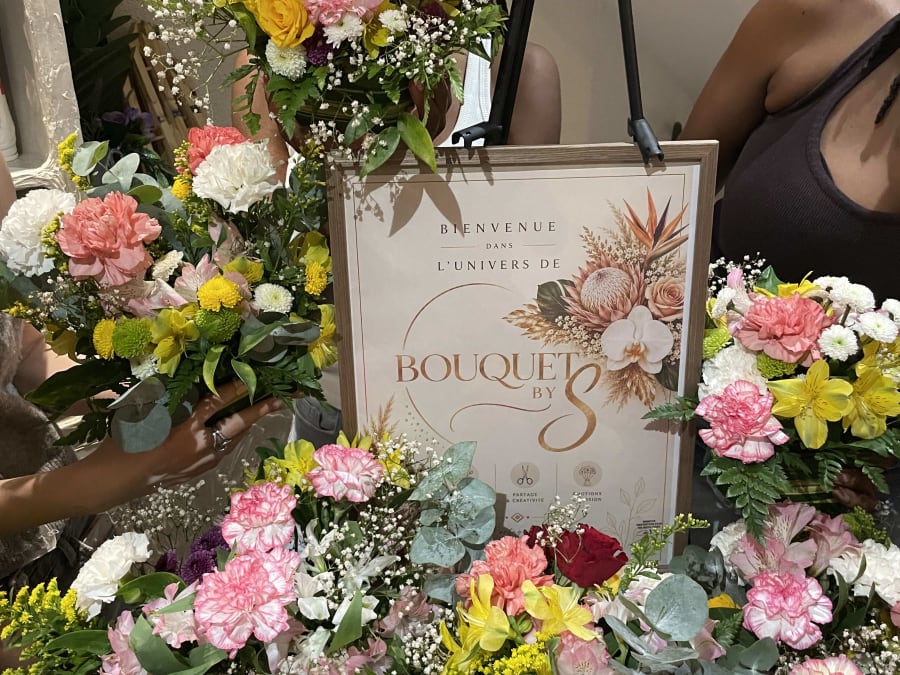 Workshop Exotische bloemschikken in het 8e arrondissement van Parijs