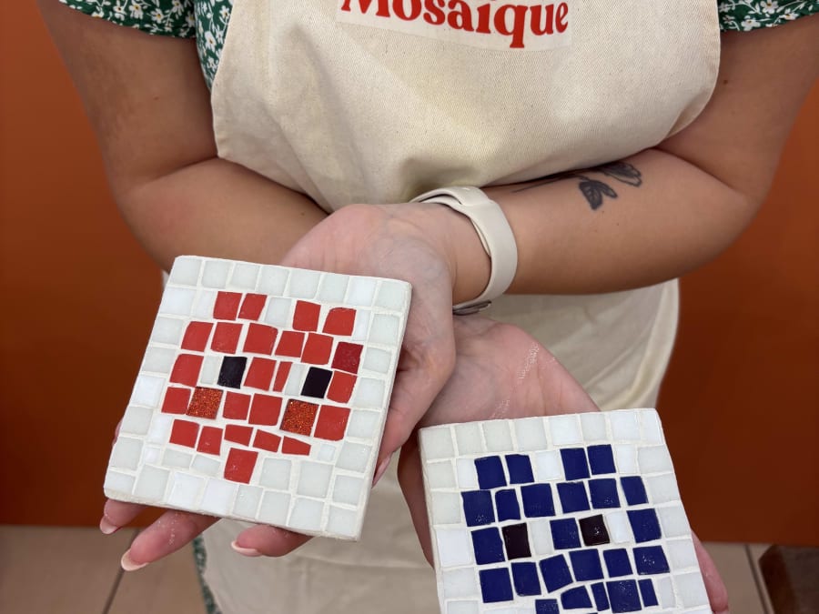 Mosaik-Workshop in Bourg-en-Bresse (01)