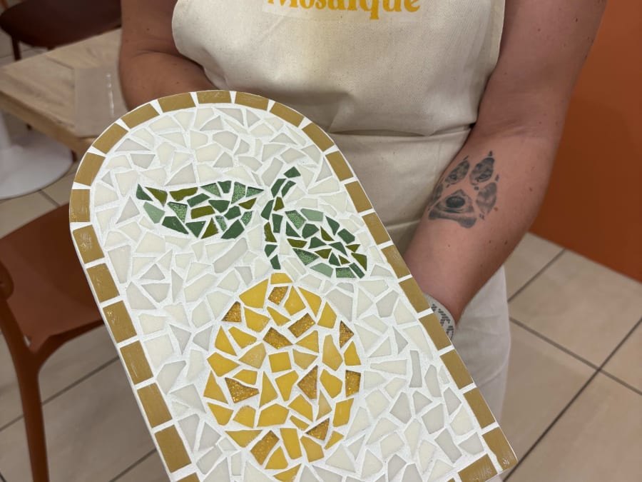 Mosaik-Workshop in Bourg-en-Bresse (01)